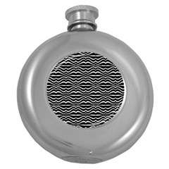 Low Angle View Of Cerro Santa Ana In Guayaquil Ecuador Round Hip Flask (5 Oz)