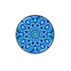 Blue Sea Jewel Mandala Hat Clip Ball Marker (10 Pack) by Zandiepants