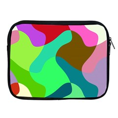 Retro Shapes                                   			apple Ipad 2/3/4 Zipper Case by LalyLauraFLM