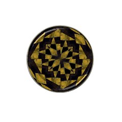 Bold Geometric Hat Clip Ball Marker by dflcprints