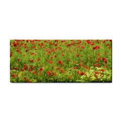 Poppy Vii Hand Towel by colorfulartwork