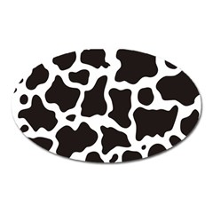 Cow Pattern Oval Magnet