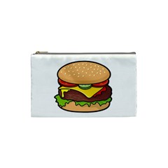 Cheeseburger Cosmetic Bag (small)  by sifis