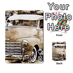 Vintage Chevrolet Pick Up Truck Playing Cards 54 Designs  by MichaelMoriartyPhotography