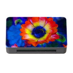 Tie Dye Flower Memory Card Reader With Cf by MichaelMoriartyPhotography