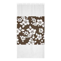 Sepia Hawaiian Shower Curtain 36  X 72  (stall)  by AlohaStore