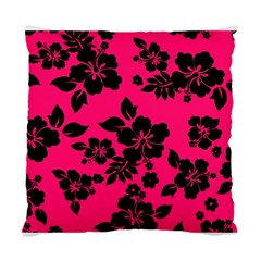 Dark Pink Hawaiian Standard Cushion Case (two Sides) by AlohaStore