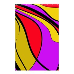 Colorful Lines Shower Curtain 48  X 72  (small)  by Valentinaart