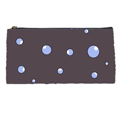 Blue Bubbles Pencil Cases by Valentinaart