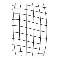 Simple Lines Shower Curtain 48  X 72  (small)  by Valentinaart