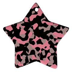Kitty Camo Ornament (star)  by TRENDYcouture