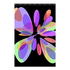 Colorful Abstract Flower Shower Curtain 48  X 72  (small)  by Valentinaart