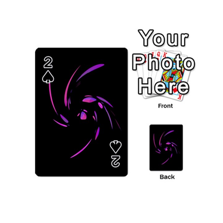 Purple twist Playing Cards 54 (Mini) 