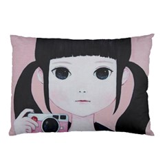 Smile Camare Pillow Case by kaoruhasegawa