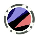 Purple and pink abstraction Poker Chip Card Guards