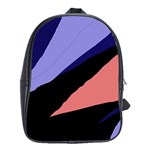 Purple and pink abstraction School Bags (XL) 