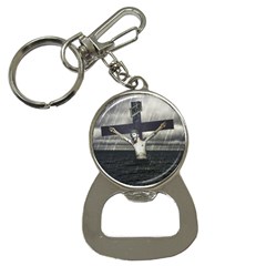 Jesus On The Cross At The Sea Bottle Opener Key Chains by dflcprints
