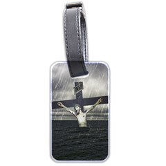 Jesus On The Cross At The Sea Luggage Tags (two Sides) by dflcprints