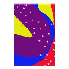 Optimistic Abstraction Shower Curtain 48  X 72  (small)  by Valentinaart