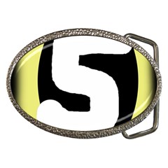 Number Five Belt Buckles by Valentinaart