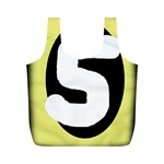 Number five Full Print Recycle Bags (M) 