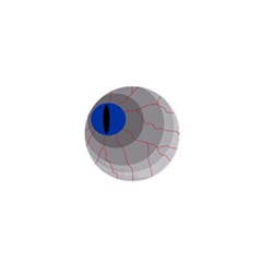 Blue Eye 1  Mini Magnets by Valentinaart