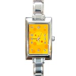 Abstract sun Rectangle Italian Charm Watch