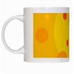 Abstract sun White Mugs