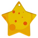 Abstract sun Star Ornament (Two Sides) 