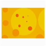 Abstract sun Large Glasses Cloth