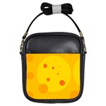 Abstract sun Girls Sling Bags