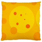 Abstract sun Large Cushion Case (One Side)