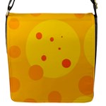 Abstract sun Flap Messenger Bag (S)