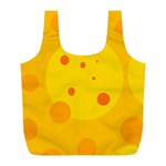 Abstract sun Full Print Recycle Bags (L) 