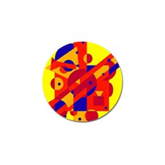 Colorful Abstraction Golf Ball Marker by Valentinaart