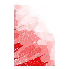 Red Pattern Shower Curtain 48  X 72  (small)  by Valentinaart