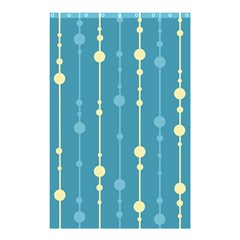 Blue Pattern Shower Curtain 48  X 72  (small)  by Valentinaart