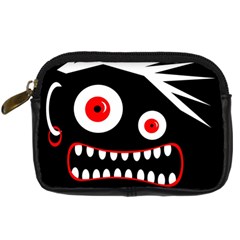 Crazy Monster Digital Camera Cases by Valentinaart