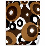 Brown pattern Canvas 18  x 24  