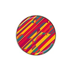 Colorful Hot Pattern Hat Clip Ball Marker (10 Pack) by Valentinaart