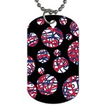 Colorful decorative pattern Dog Tag (Two Sides)