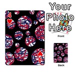 Colorful decorative pattern Playing Cards 54 Designs  Front - Heart4