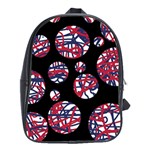 Colorful decorative pattern School Bags (XL) 