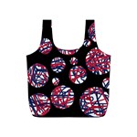 Colorful decorative pattern Full Print Recycle Bags (S) 