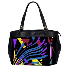 Decorative Abstract Design Office Handbags (2 Sides)  by Valentinaart