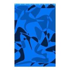 Blue Pattern Shower Curtain 48  X 72  (small)  by Valentinaart