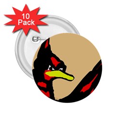Angry Bird 2 25  Buttons (10 Pack)  by Valentinaart