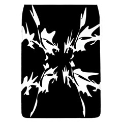 Black And White Pattern Flap Covers (l)  by Valentinaart