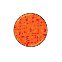 Orange Hat Clip Ball Marker (10 Pack) by Valentinaart