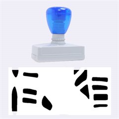 Light Blue Decor Rubber Stamps (large)